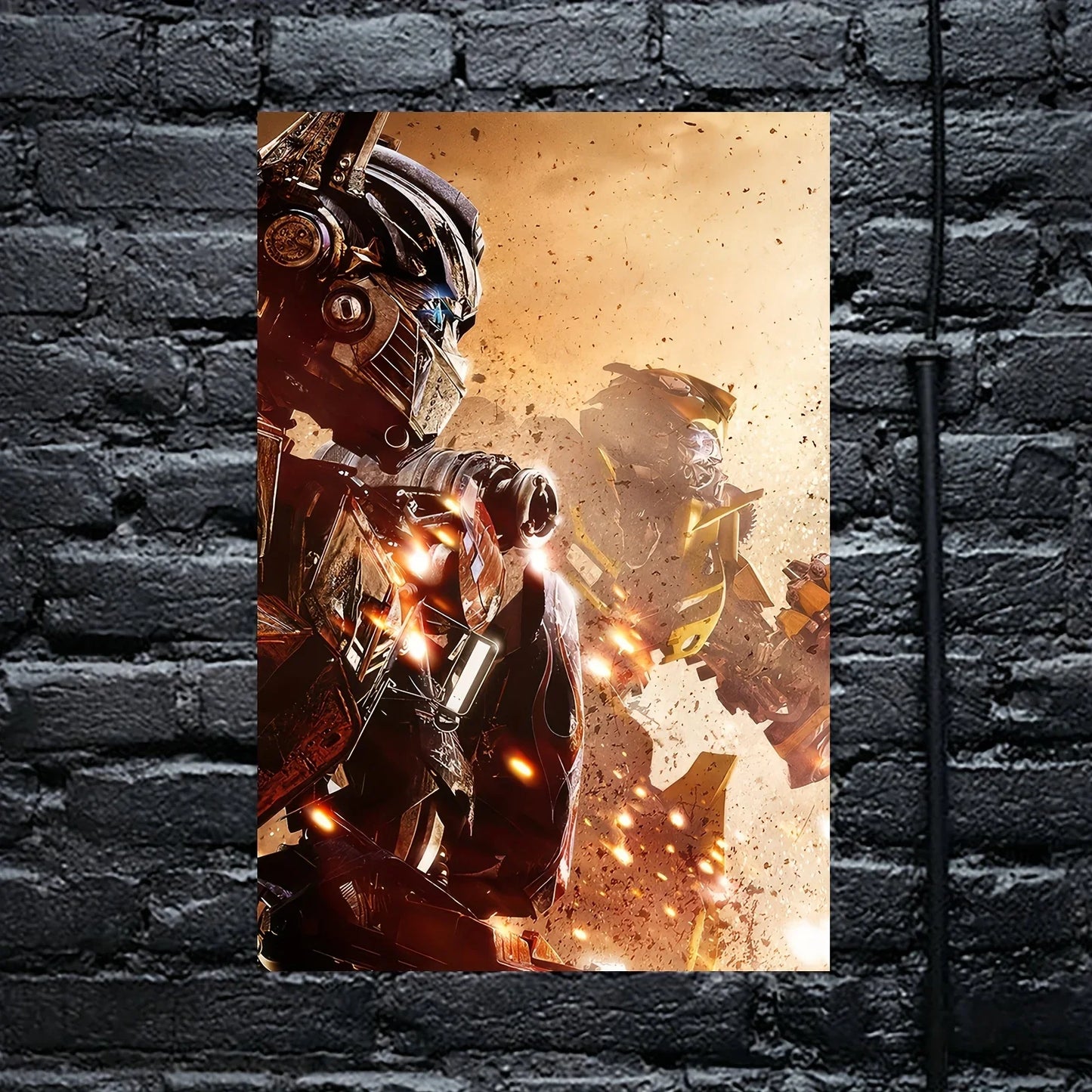 Poster Transformers - Prime et BMB Fire