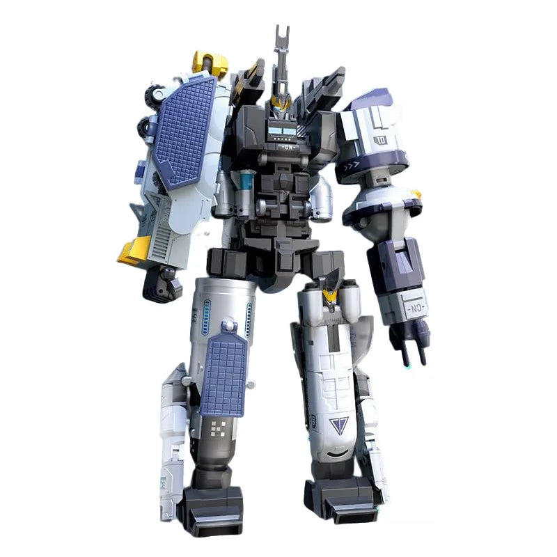 Transformers-Luft- und Raumfahrt-Set — Kombinierbarer Sechs-in-eins-Roboter mit dreizehn Teilen
