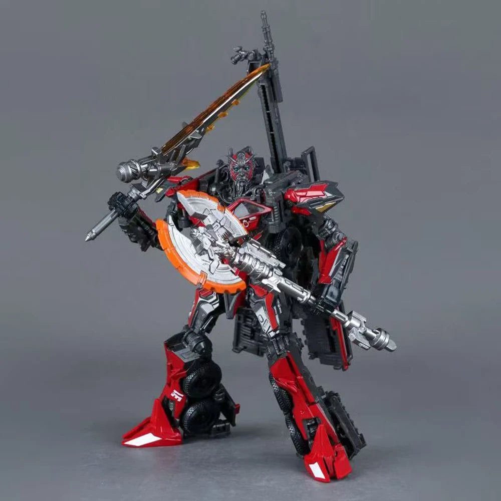 Transformers-Sentinel-Prime-Figur TW1024 – gelenkiges Deluxe-Modell als Metall-Feuerwehrwagen