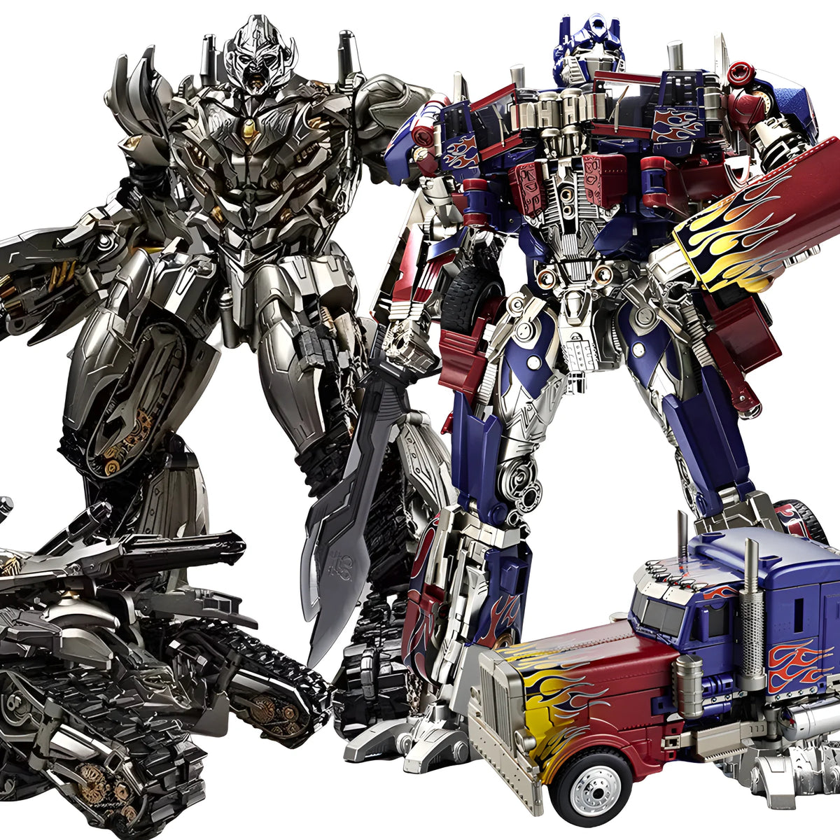 Transformers-Figur Megatron 30cm — beweglicher Alloy-Movie-G1-Roboter