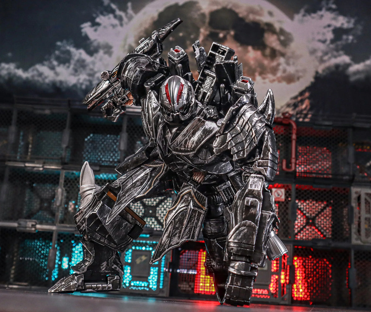Transformers-Figur Blackout 30cm — Sammler-Hubschrauber der Decepticons