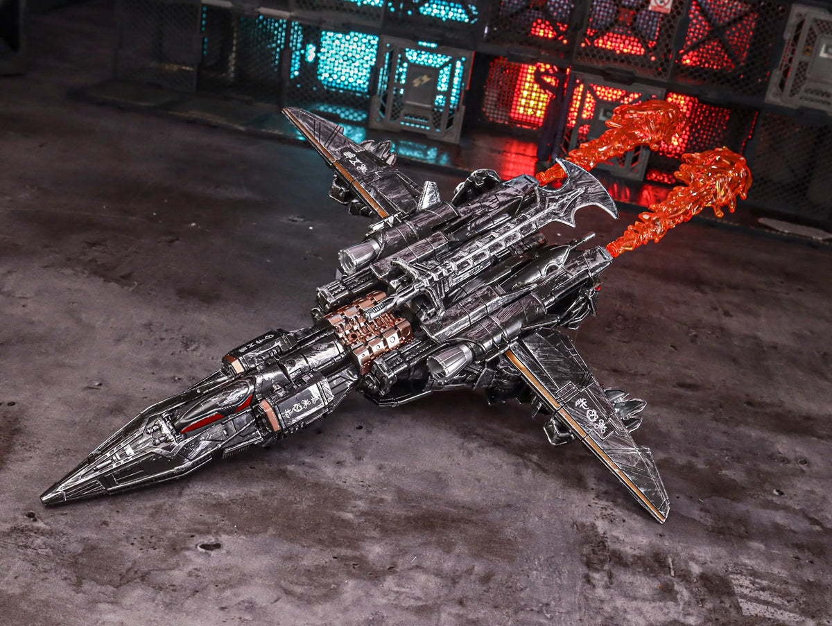 Transformers-Figur Blackout 30cm — Sammler-Hubschrauber der Decepticons