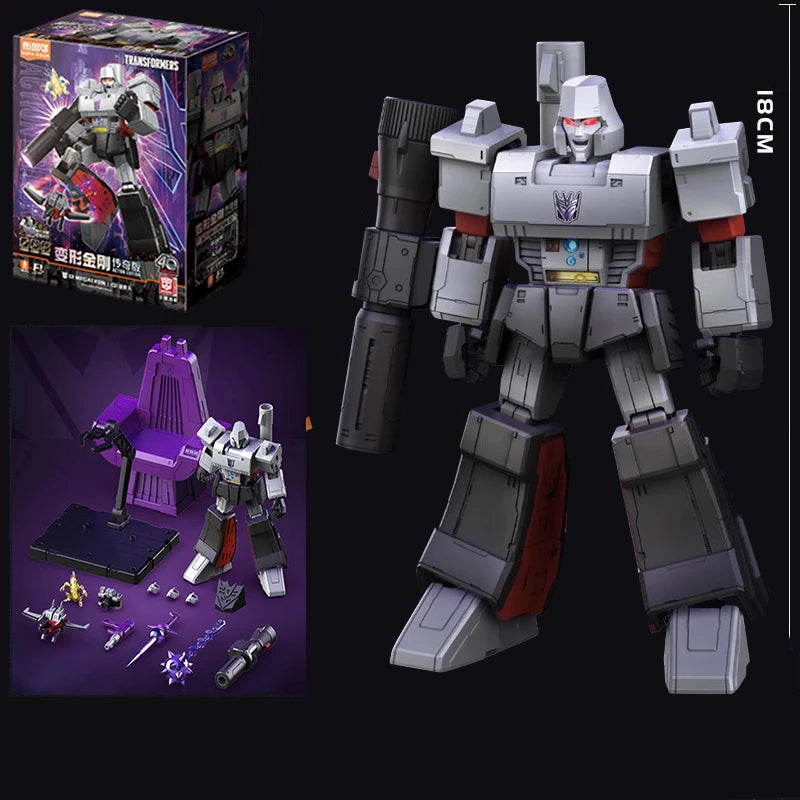 Transformers-Figur Megatron, 18 cm – Legendäre Edition mit Sammlerthron