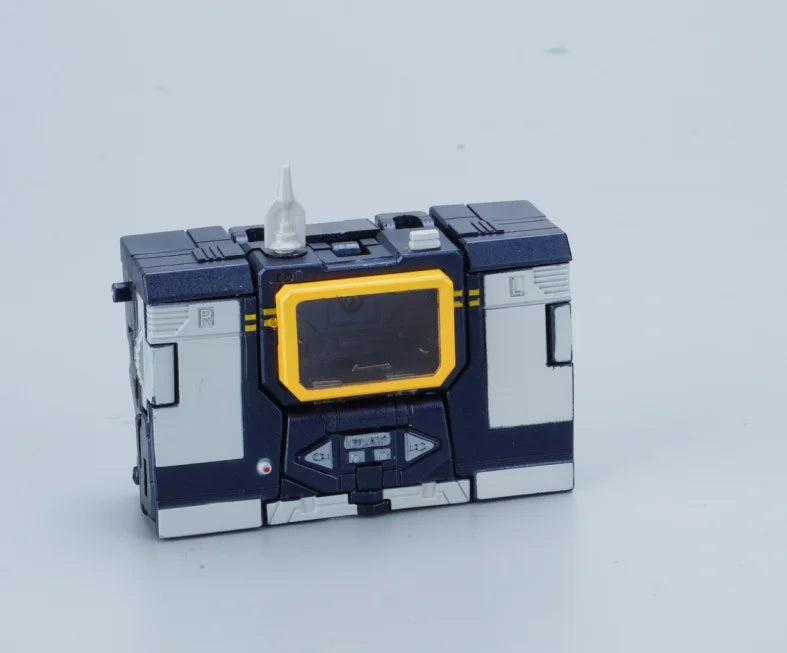 Transformers-Soundwave-Figur Newage H21 — Kleine KO-G1-Version mit integrierter Kassette