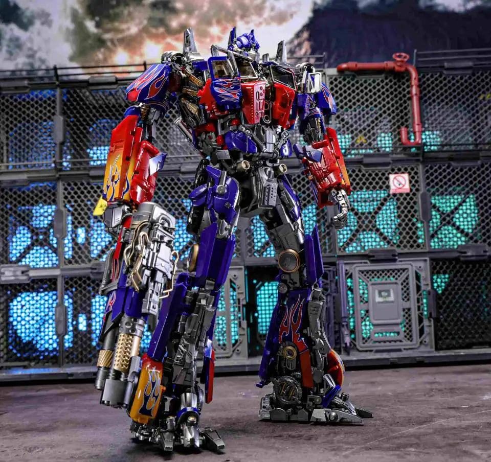 Transformers-Optimus-Prime-Figur, 30 cm – gelenkiges DLX-Sammlermodell