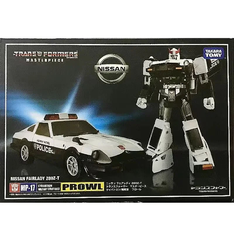 Transformers-Figur Prowl — bewegliche Autobot-Masterpiece-MP-17-Sammlerfigur