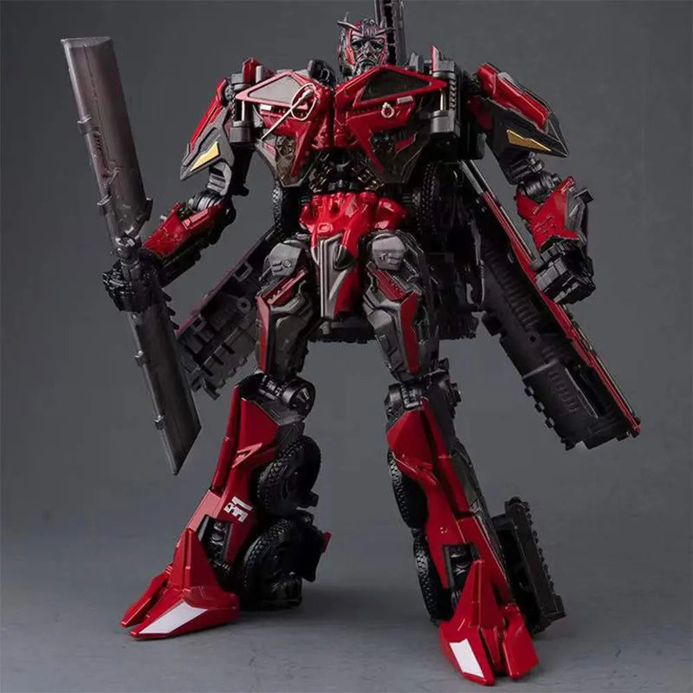Transformers-Sentinel-Prime-Figur TW1024 – gelenkiges Deluxe-Modell als Metall-Feuerwehrwagen