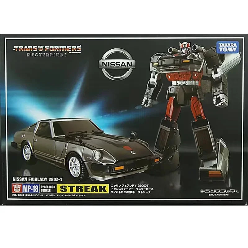 Transformers-Figur Bluestreak — bewegliche Autobot-Masterpiece-MP-18-Sammlerfigur