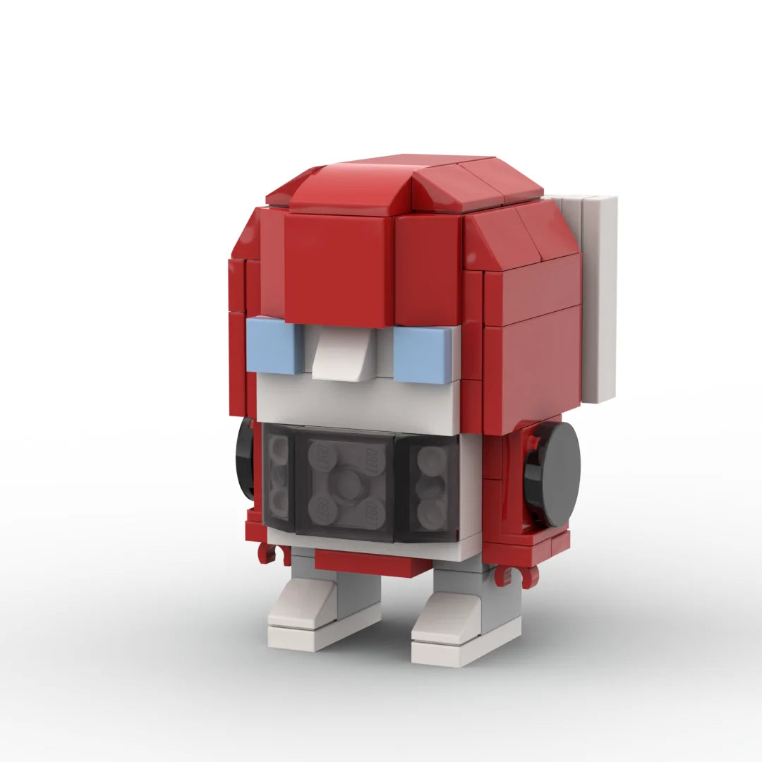 Transformers-Figur Swerve – roter und weißer Brick, Autobot-Minibot