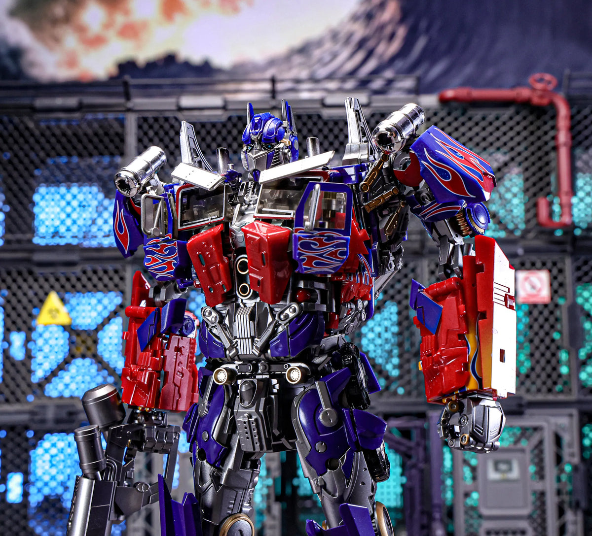 Transformers-Optimus-Prime-Figur, 30 cm – gelenkiges DLX-Sammlermodell