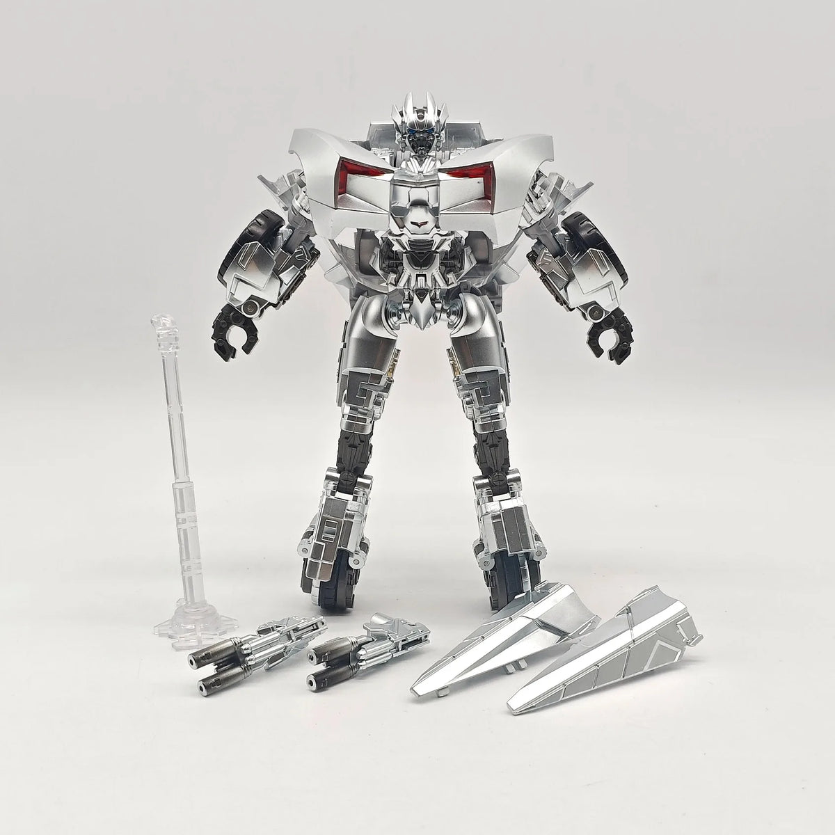 Transformers-Sideswipe War Dancer — Roter und silberner Krieger-Tänzer