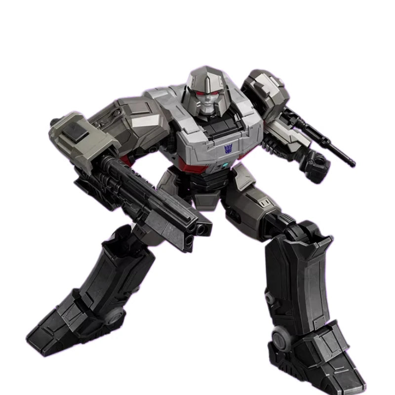 Transformers-Figur Megatron Origin ONE Blitzwing – silberner Brick, junger rebellischer Minenarbeiter
