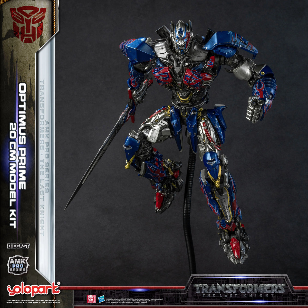 Transformers-Optimus-Prime-Figur, 20 cm – The Last Knight AMK Pro Kit