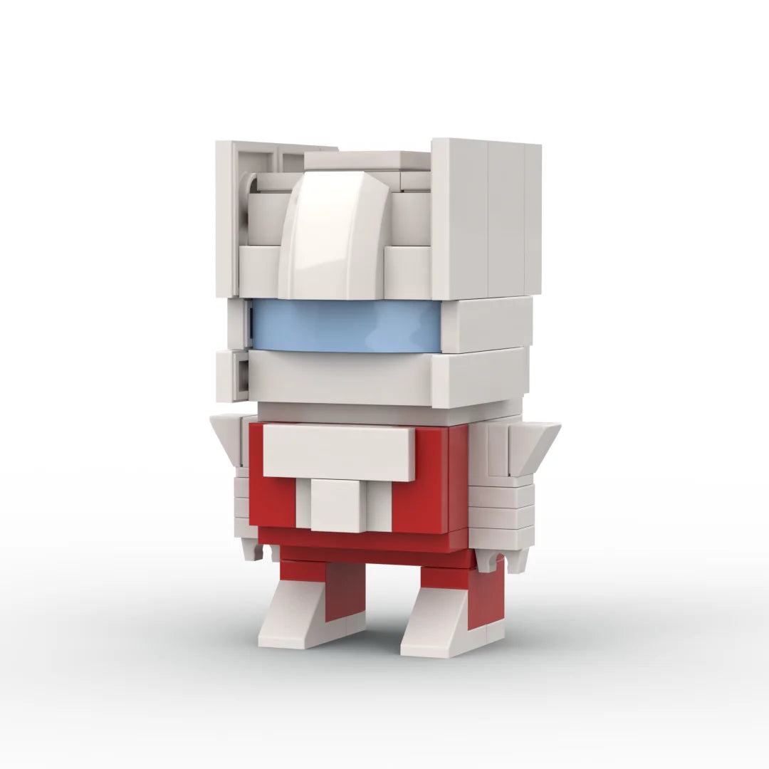 Transformers-Figur Strafe – weißer und roter Brick, Technobot-Jet