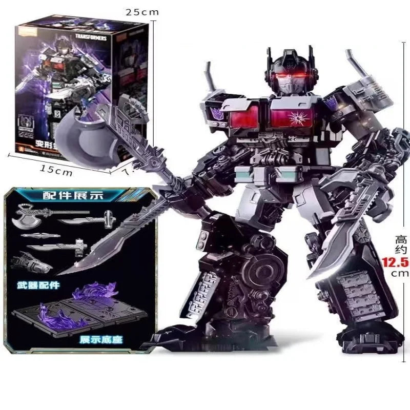 Transformers-Figur Nemesis Prime – scharlachrote Doppelklinge, dunkle Rüstung