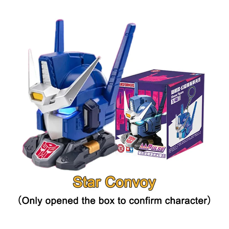 Transformers-Anhänger Star Convoy — Verchromter Anhänger, japanische G1-Edition