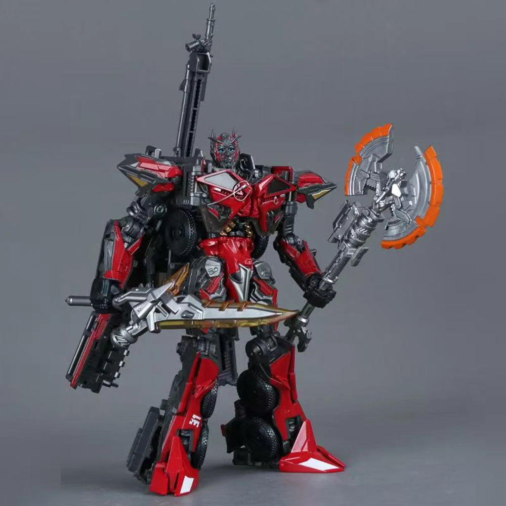 Transformers-Sentinel-Prime-Figur TW1024 – gelenkiges Deluxe-Modell als Metall-Feuerwehrwagen