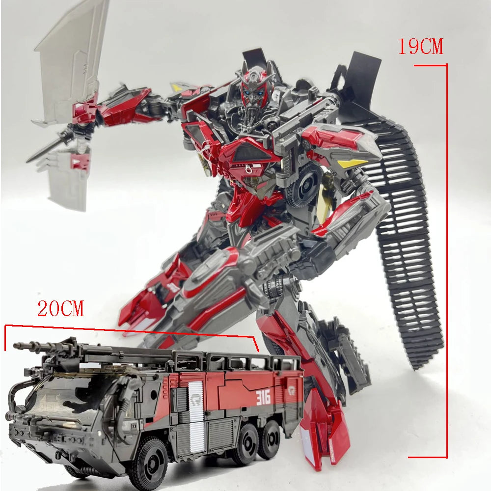 Transformers-Figur Sentinel Prime — Alloy-Feuerwehrfahrzeug