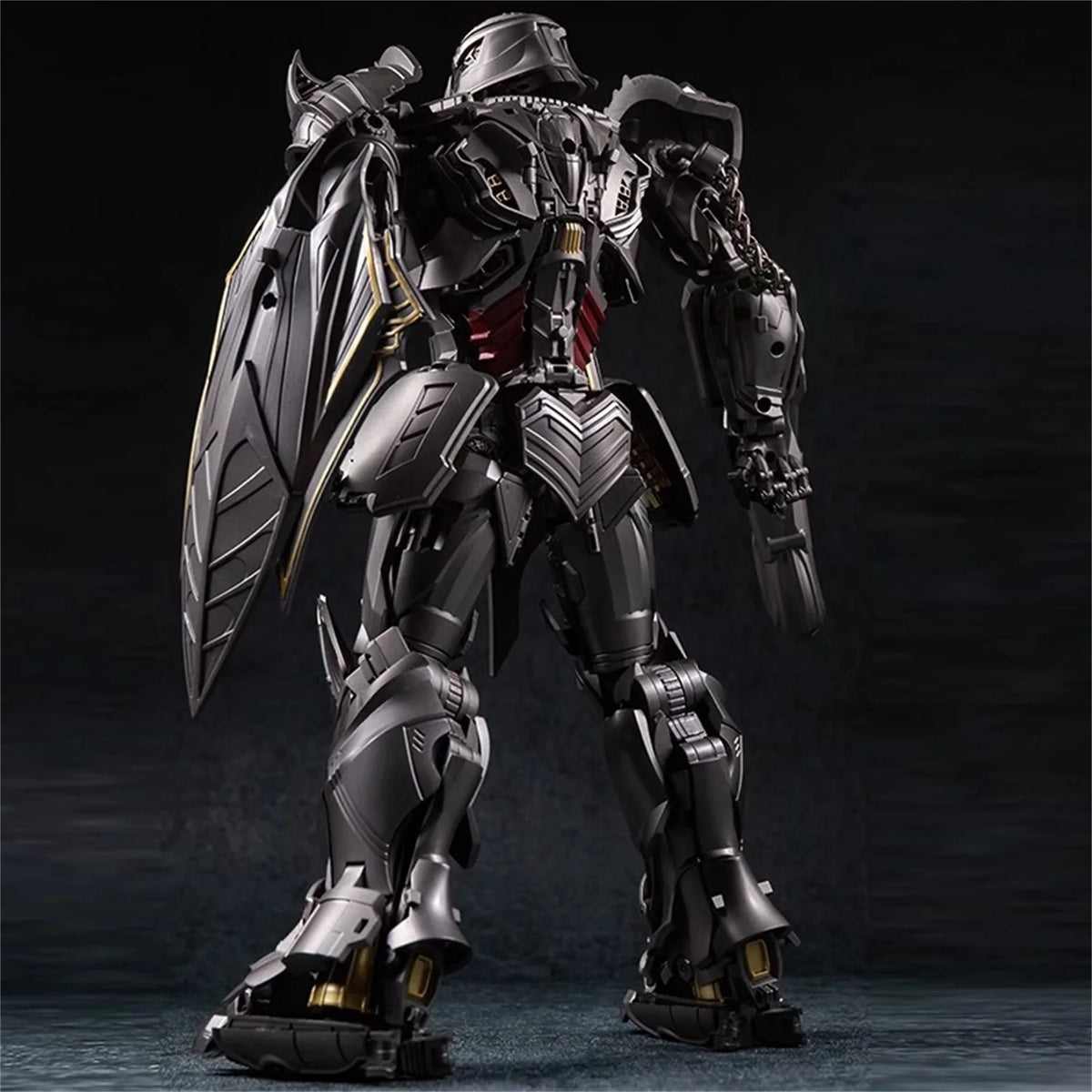 Transformers-Figur Galvatron BS02 — Verchromter geflügelter Drache, Bestienversion
