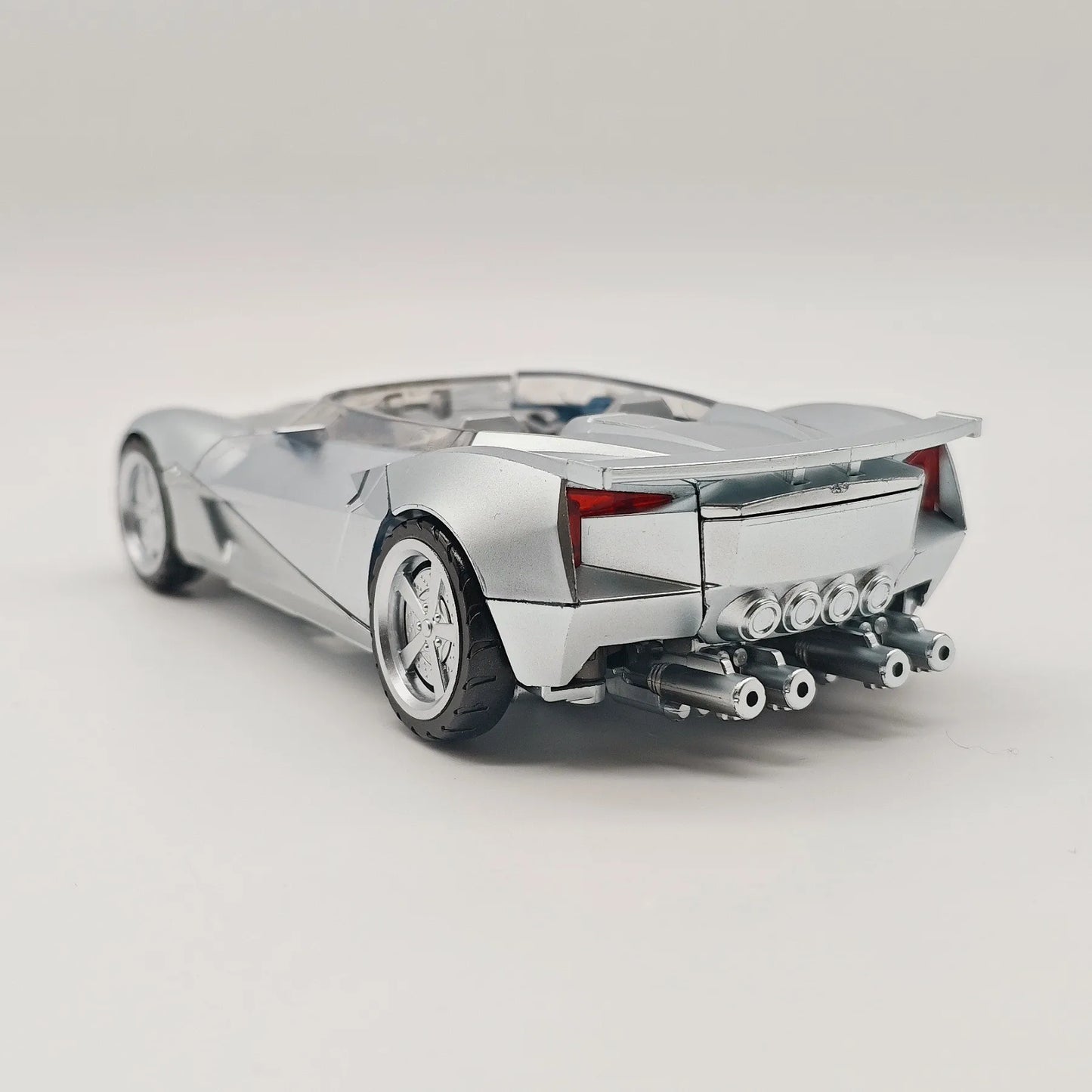 Transformers-Sideswipe War Dancer — Roter und silberner Krieger-Tänzer