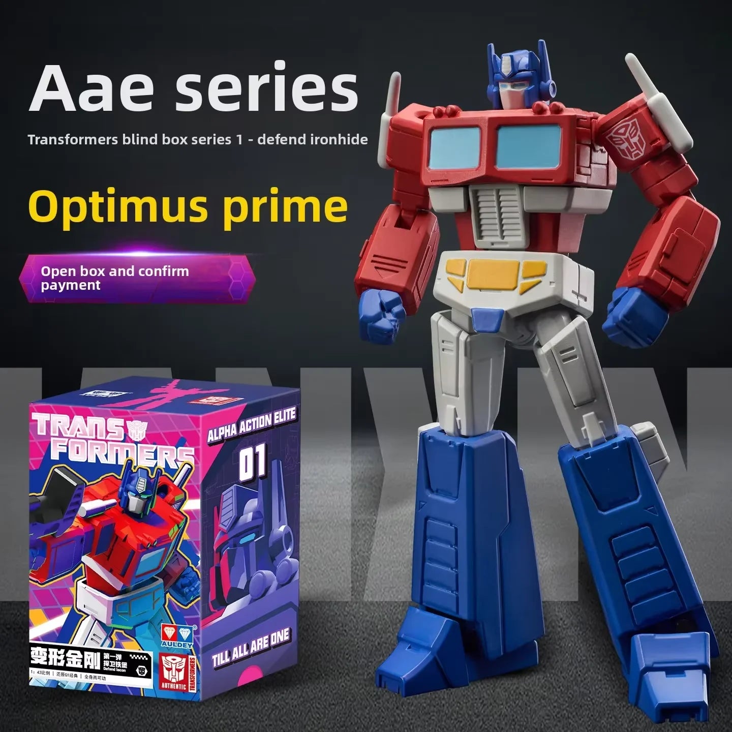 Transformers-Figur Optimus Prime G1 — Autobot-Anführer Collector-Blindbox AAE