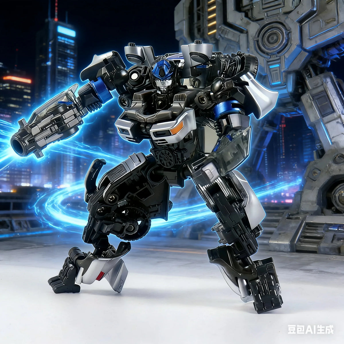 Transformers-Figur Mirage Geisterauto SS105 — Silbernes CY-01 Rise of the Beasts