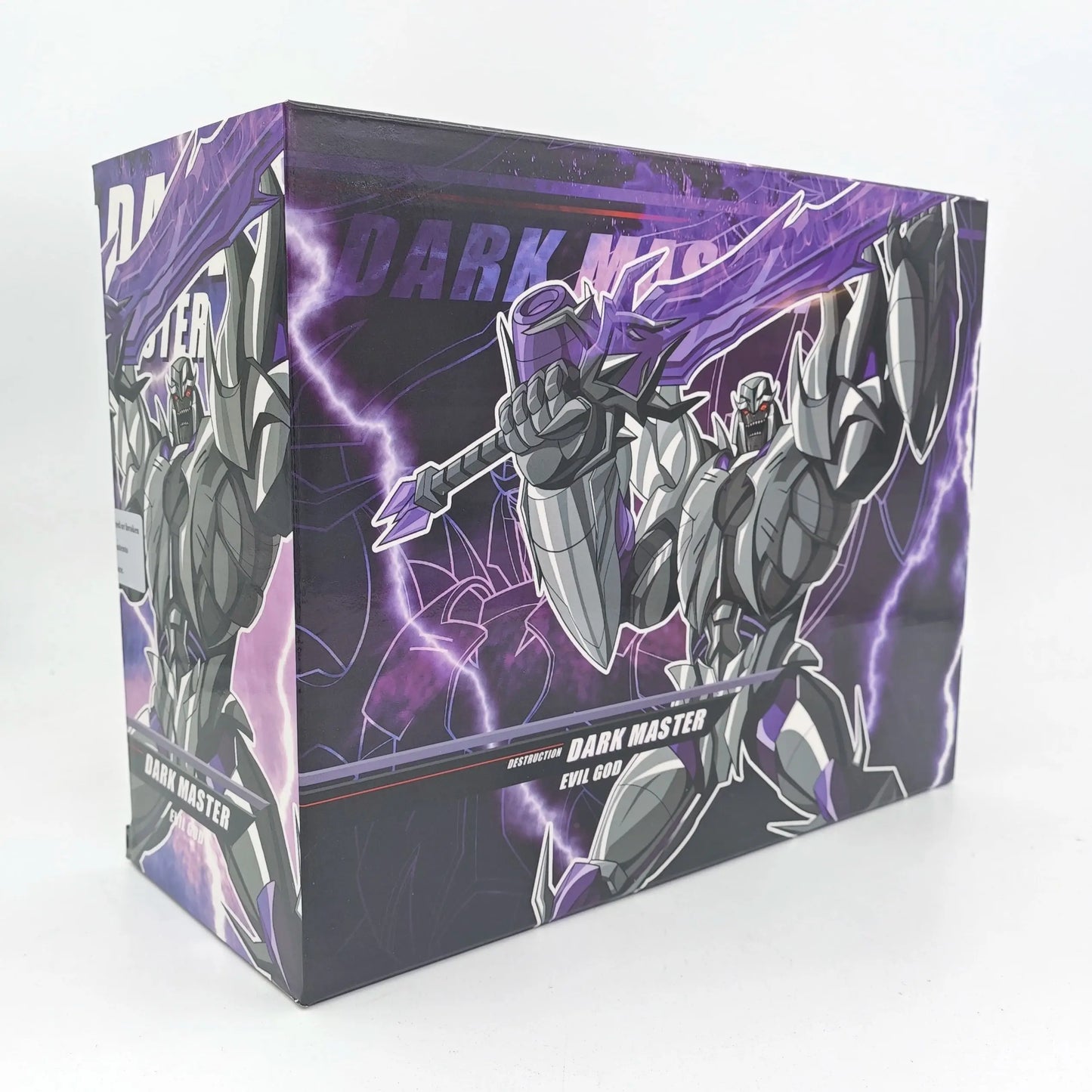 Transformers-Megatron Dark Master APC — Beschädigte Prime-Version mit Kampfspuren
