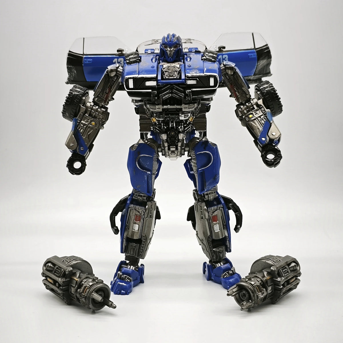 Transformers-Figur Dropkick Blau TW1033 — bewegliches Decepticon-Auto