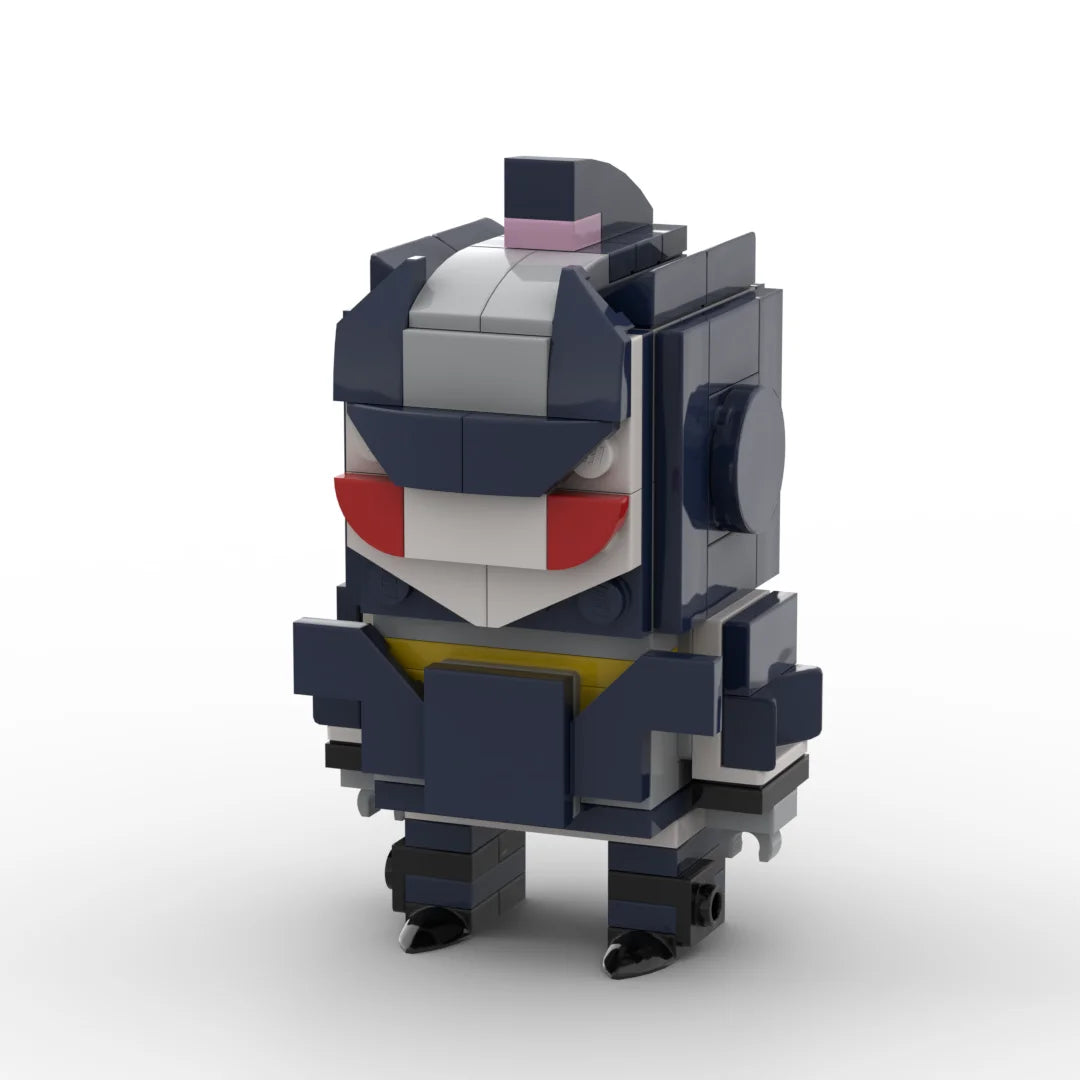 Transformers-Figur Vos IDW-Version – kleiner grauer Brick-Flugroboter