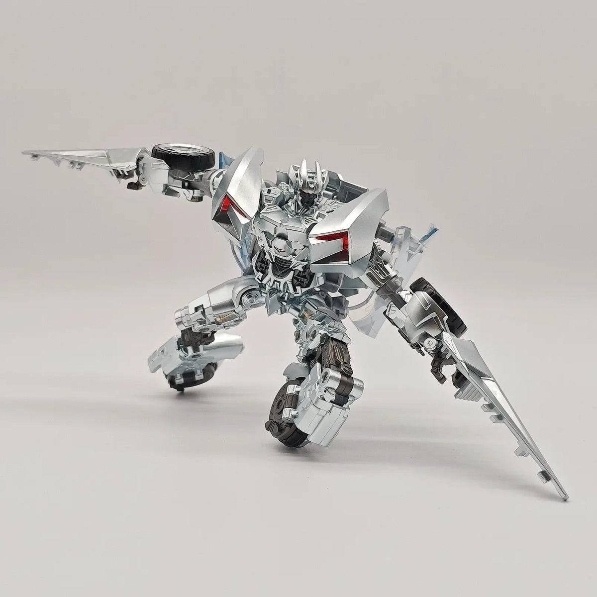 Transformers-Sideswipe War Dancer — Roter und silberner Krieger-Tänzer