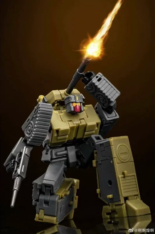 Transformers-Figur Brawl MS-B51R — Kaki-Sturmpanzer Heavy Gunner