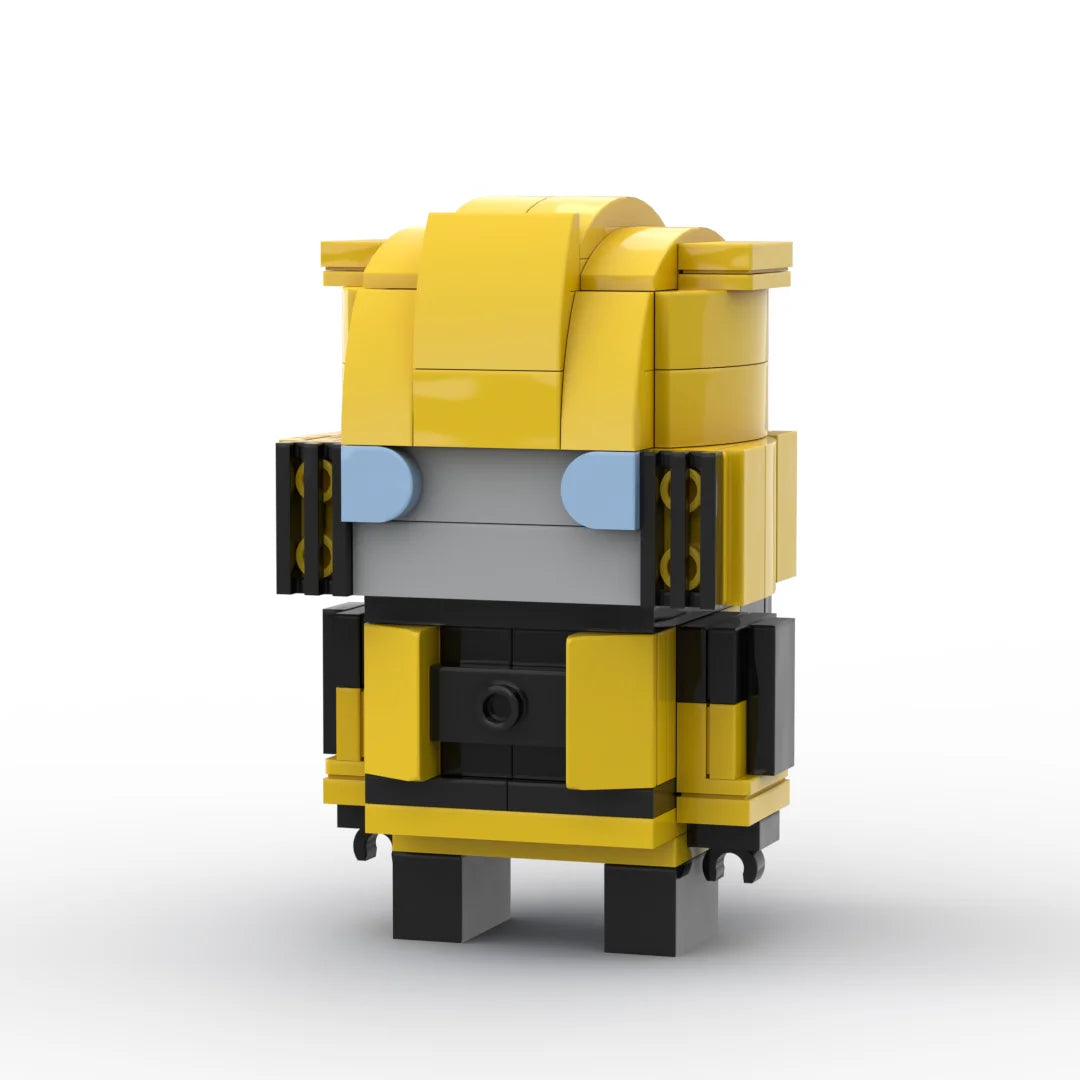 Transformers-Figur B127 One-Edition – gelber Brick-Vorläufer von Bumblebee