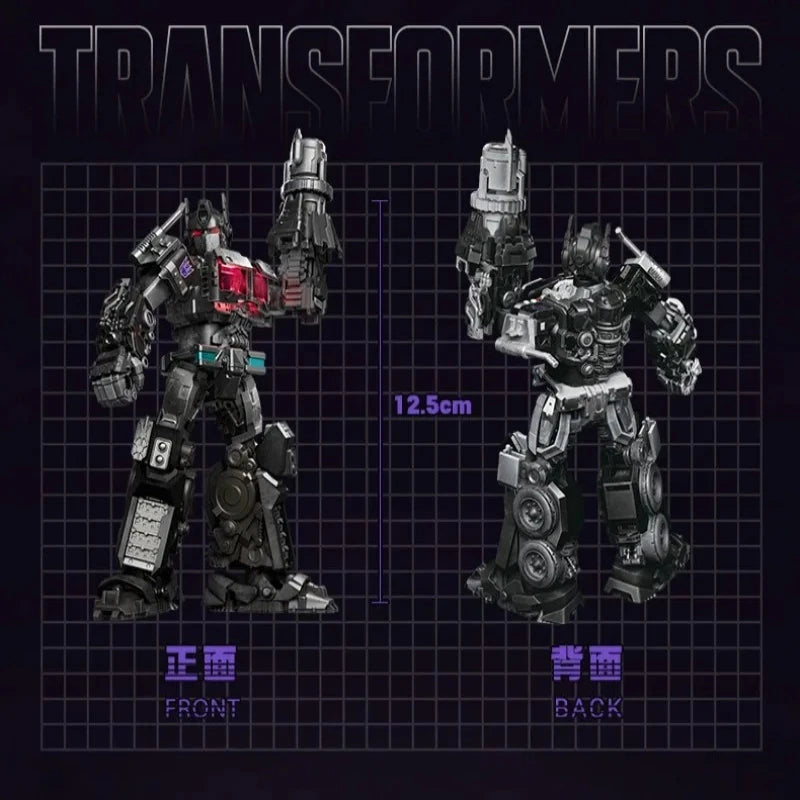 Transformers-Figur Nemesis Prime Blokees Beyond — Movie-7-Silhouette in Schwarz zum Zusammenbauen