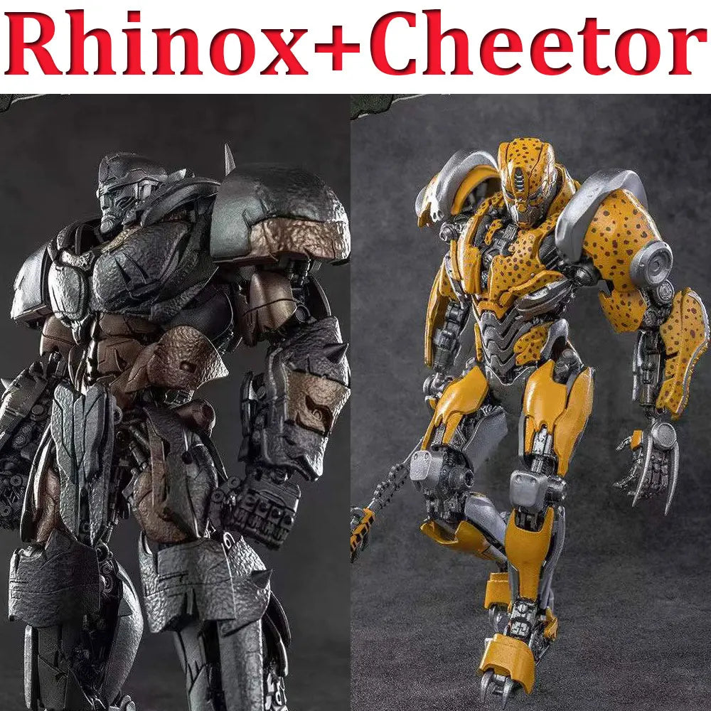 Transformers-Figuren-Duo Rhinox & Cheetor – Wilde Beast-Wars-Allianz