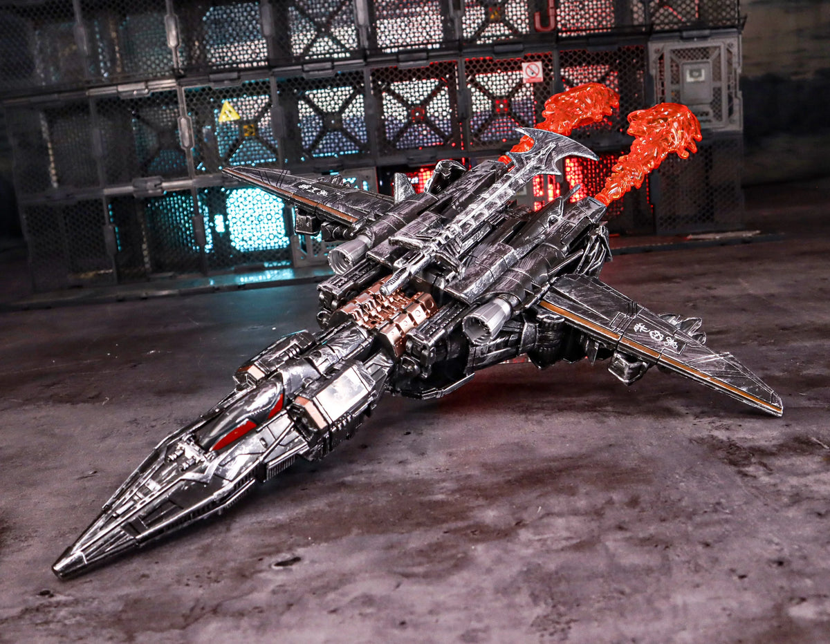 Transformers-Figur Blackout 30cm — Sammler-Hubschrauber der Decepticons