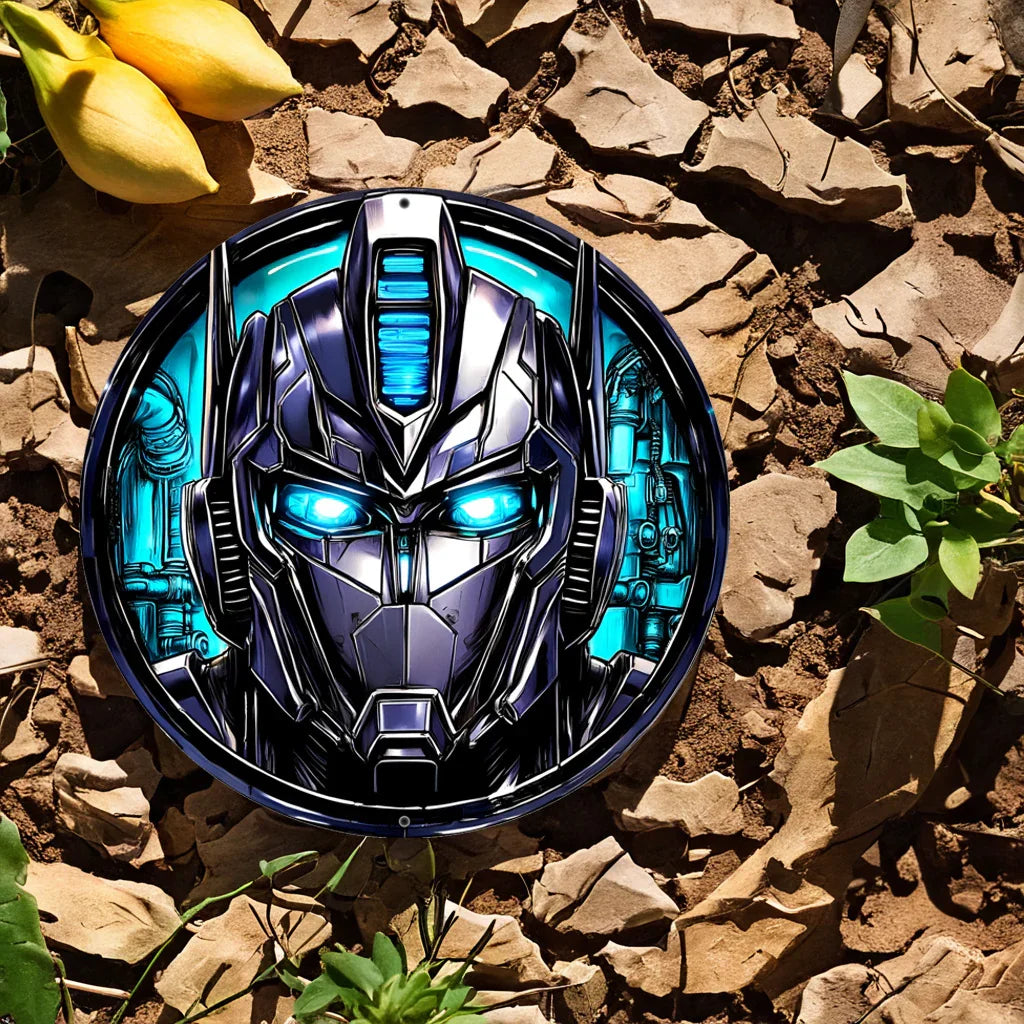 Assiette décorative Transformers - Optimus