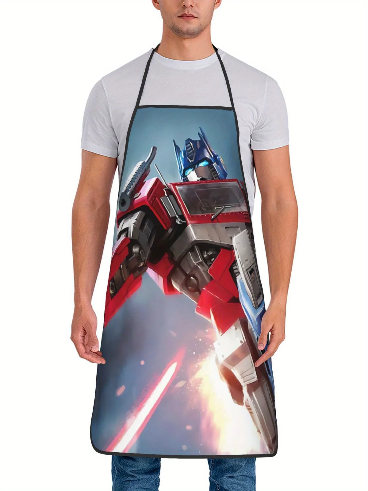Transformers-Schürze – Rot
