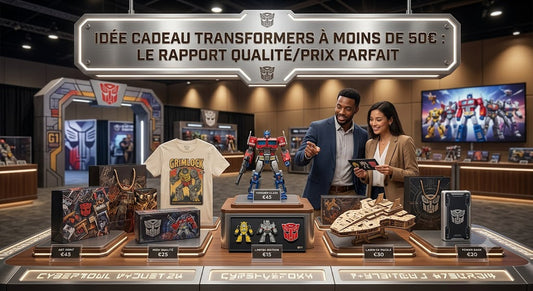 Idée cadeau Transformers à moins de 50€ : le rapport qualité/prix parfait