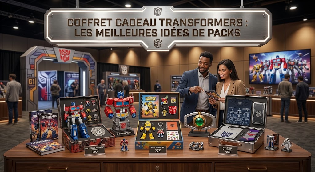 Coffret cadeau Transformers : les meilleures idées de packs