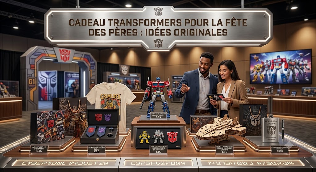 Cadeau Transformers pour la fête des pères : idées originales