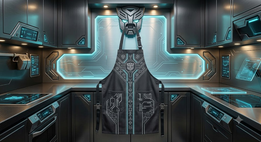 Tablier de cuisine Transformers : cuisiner en mode Cybertron