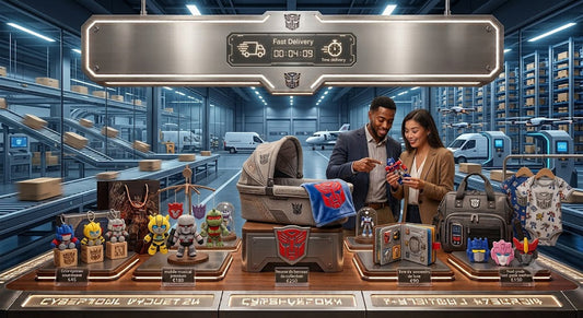 Cadeau Transformers dernière minute : les produits livrés rapidement