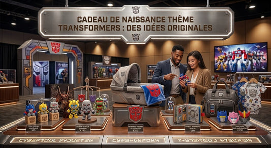 Cadeau de naissance thème Transformers : des idées originales