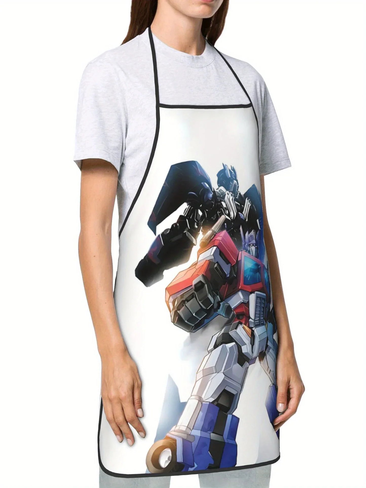 Tablier Transformers - White Duo
