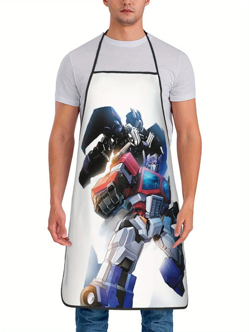 Tablier Transformers - White Duo