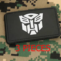 3 Pièces Autobots Rectangulaire