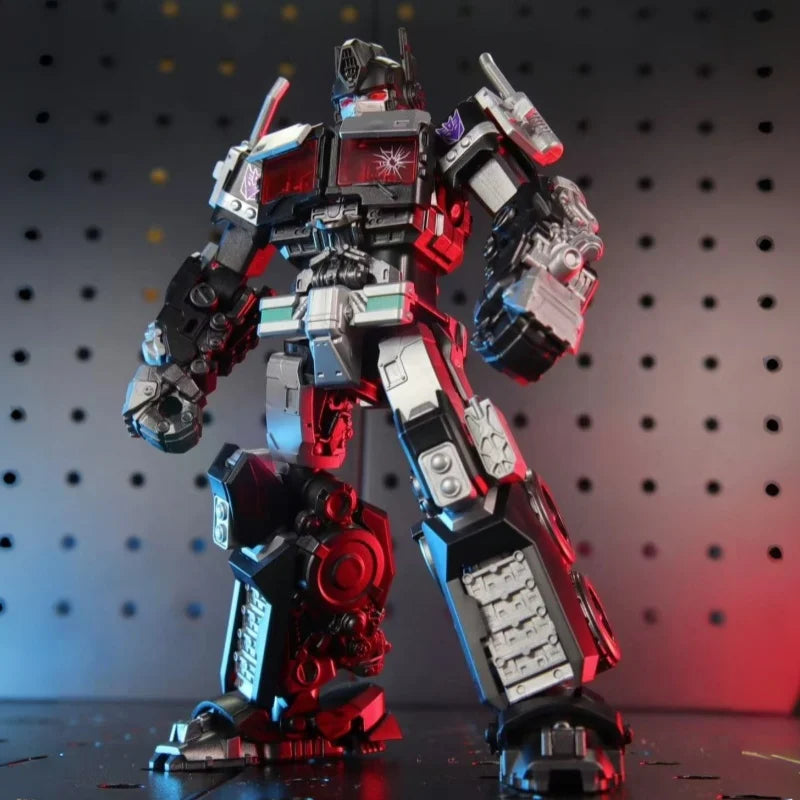Transformers-Figur Nemesis Prime Blokees Beyond — Movie-7-Silhouette in Schwarz zum Zusammenbauen
