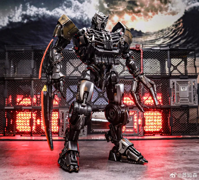 Transformers-Scourge-Duo Studio Series — Graue Legierung mit Kampfkettengliedern