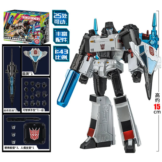Figurine Transformers Megatron Shattered Glass — Robot Articulé 16cm