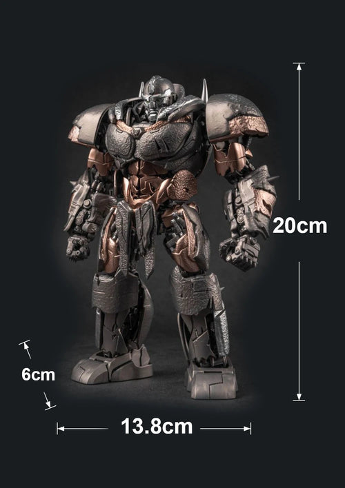 Transformers-Figur Rhinox in Bronze – kupferfarbener gepanzerter Krieger